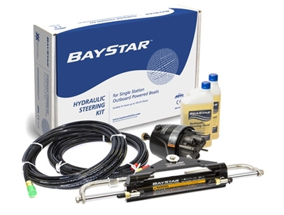 Picture of Baystar compact hydraulic outboard steering system