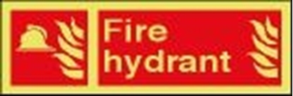 Frire Sign - fire hydrant 30x10