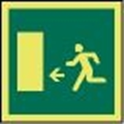 IMO Sign-emergency exit 15x15