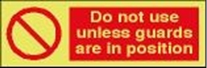 Picture of Prohibitions Sign-Do not use..30x10