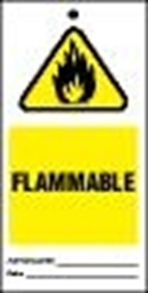 Tags-Flammable 7.5x15