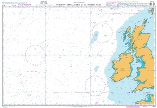 Picture of NORTH ATLANTIC OCEAN - WESTERN APPROACHES TO THE BRITISH ISLES