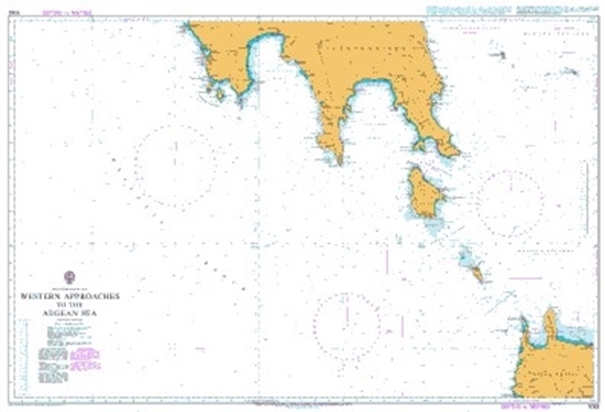 Picture of  MEDITERRANEAN SEA,WESTERN APPROACHES TO THE AEGEAN SEA