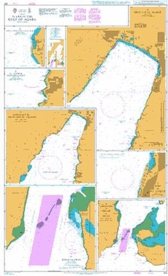 Picture of RED SEA.PLANS IN THE GULF OF AQABA