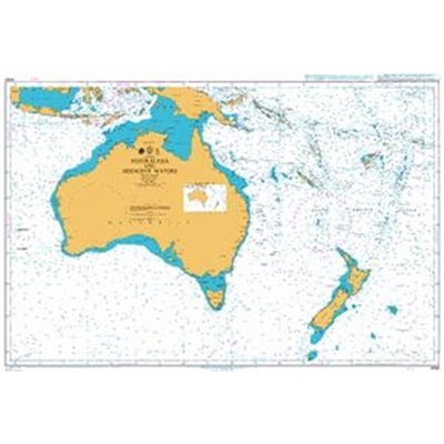 Picture of AUSTRALASIA and ADJACENT WATERS