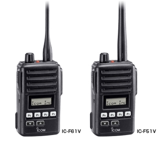 Picture of Icom VHF/UHF handheld transceiver IC-F51 ATEX