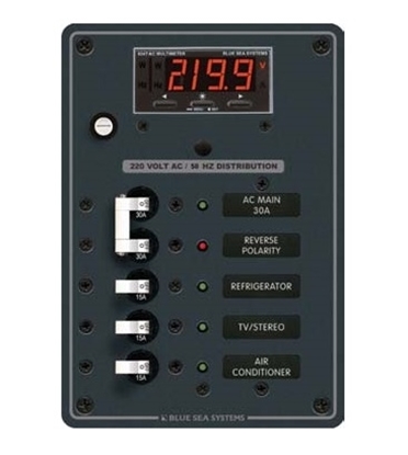 Picture of Electric panel 3 circuits - 8A