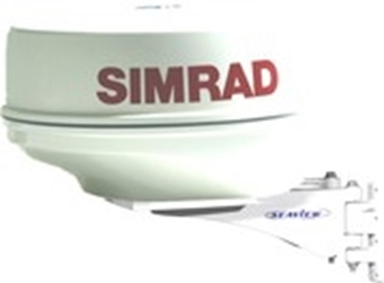 Picture of seaview sailboat mast platform for 18" Simrad radome radars