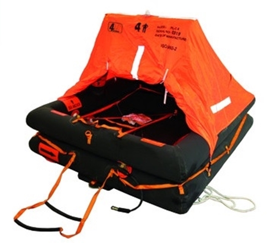 Picture of Coastal 4 persons liferaft ISO 9650-2 T3 - bag