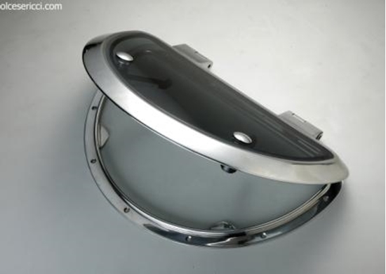 Picture of Stainless steel half-round hatch