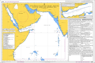 ANTI-PIRACY PLANNING CHART / Red Sea-Gulf of Aden & Arabian Sea