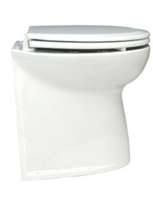 Sanita eléctrica Deluxe Flush 17" vertical c/ válvula solenóide