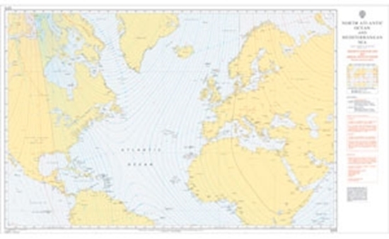 Picture of NORTH ATLANTIC OCEAN AND MEDITERRANEAN SEA