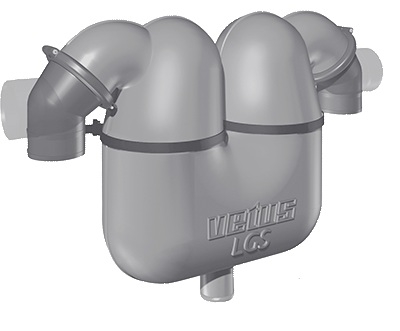 Separador de gases/água Vetus LGS4038