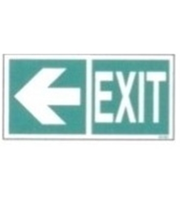 Picture of LLL Sign - exit ( left from here )