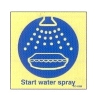 Start water spray