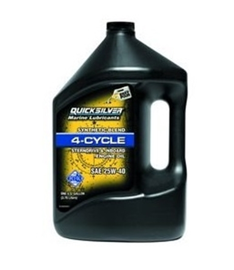 Picture of Quicksilver MerCruise synthetic blend engine oil (25W-40)