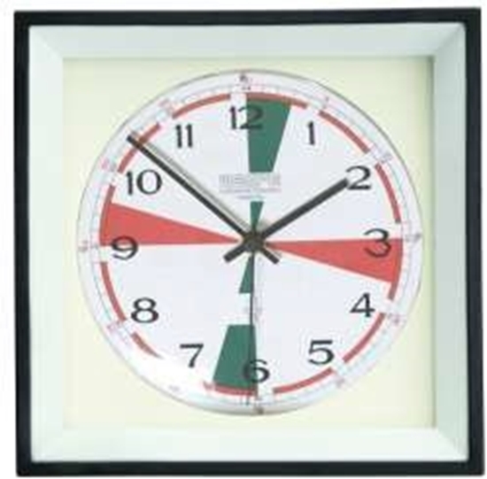 Picture of Analogue radio room clock flush mount 144x144mm