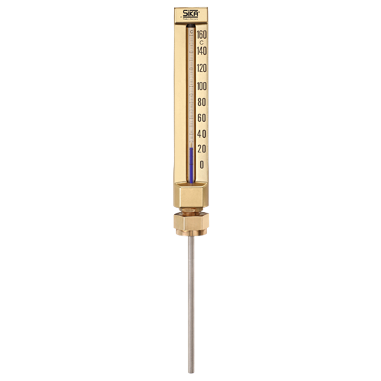 Thermometer type Dc with union nut - 200mm