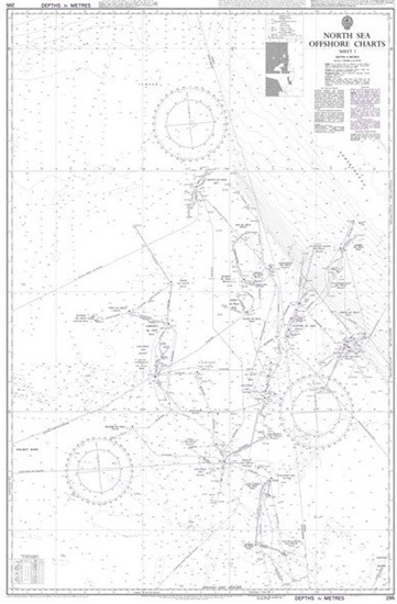 Picture of North Sea Offshore Charts Sheet 1
