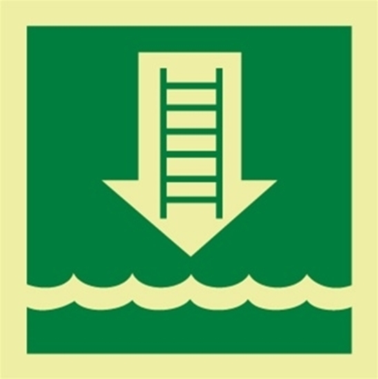 IMO Sign-embarkation ladder 15x15