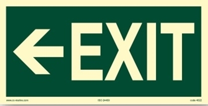 IMO Escape-exit left 30x15