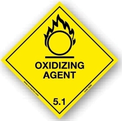 Class Sign- oxidizing agent 25x25