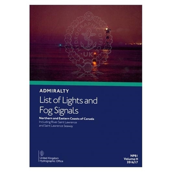Admiralty List of Lights and Fog Signals Vol(H)