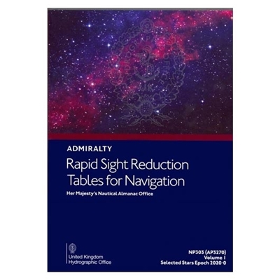 Rapid Sight Reduction Tables for Navigation Vol 1 - AP3270(1)