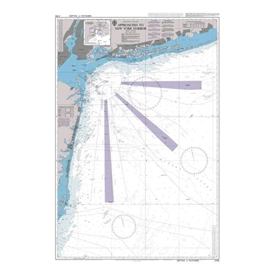 Picture of Approaches to New York Harbour