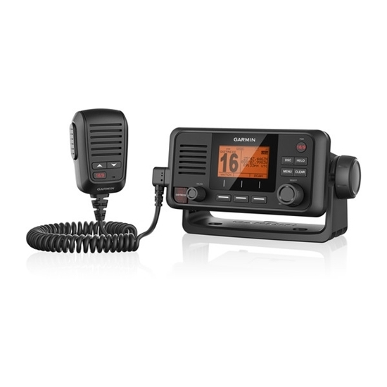 Radiotelefone VHF 215i preto com DSC classe D estanque e GPS