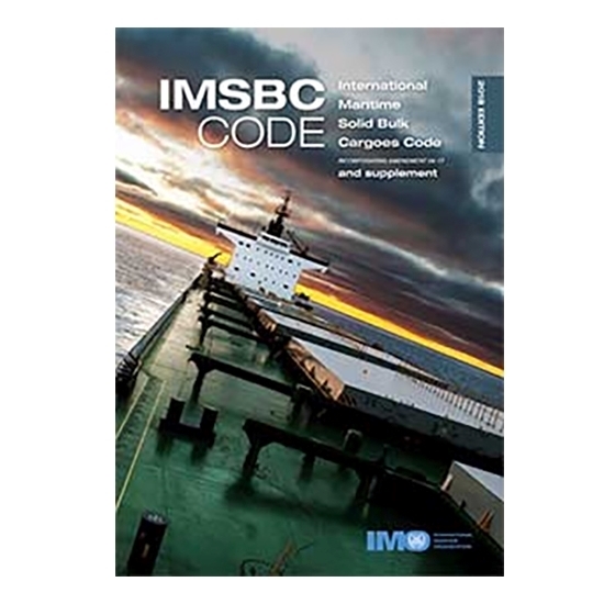 Picture of IMSBC Code and Supplement, 2018 Edition