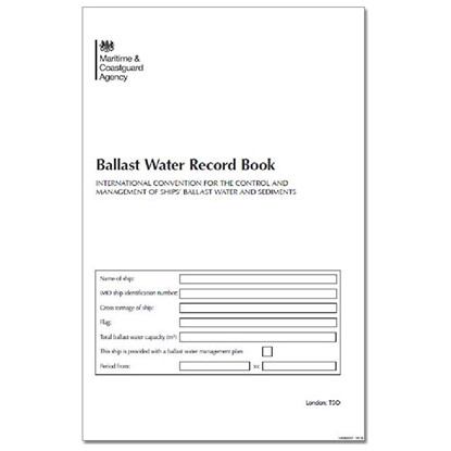 Picture of MCA Ballast Water Record Log Book