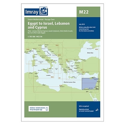 M22 Egypt to Israel, Lebanon and Cyprus